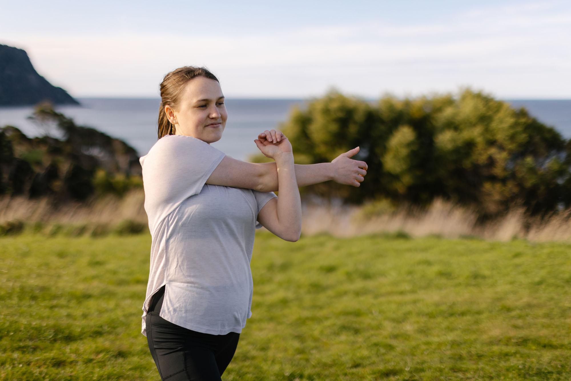 Stretch for stress relief